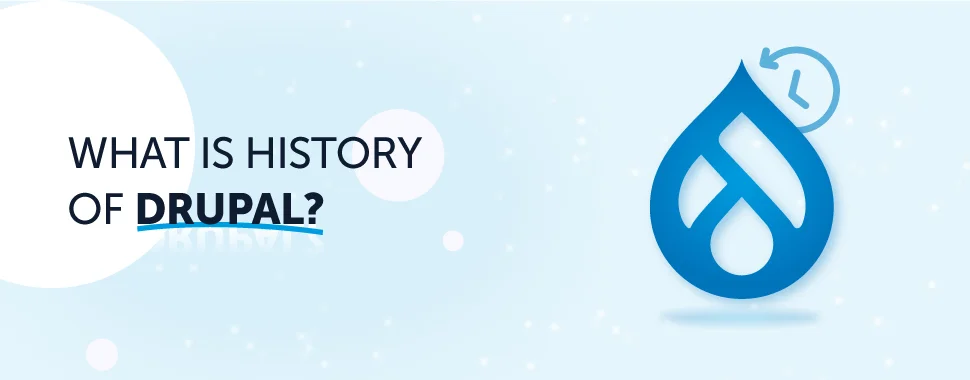 What is History of Drupal