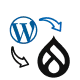 WordPress to Drupal